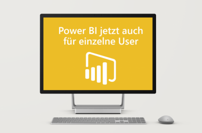 Power BI jetzt auch für einzelne User Power BI News