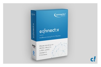 Bild mit Karton zur Middleware connect:x Middleware Blogbeitrag