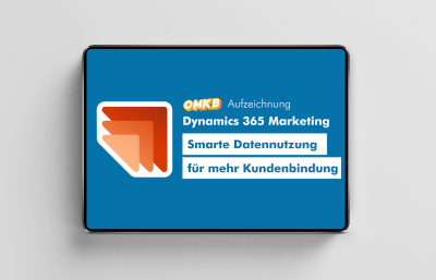 Tablet_OMKB-Aufzeichnung_Dynamics365Marketing_Smarte-Datennutzung