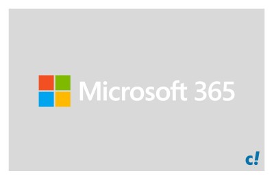 Microsoft 365 Logo auf grauem Hintergrund Blogbeitrag Änderungen Microsoft-Lizenzen