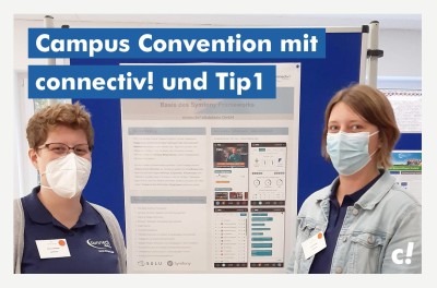 Connectiv präsentiert sich bei der Campus Convention Campus Convention