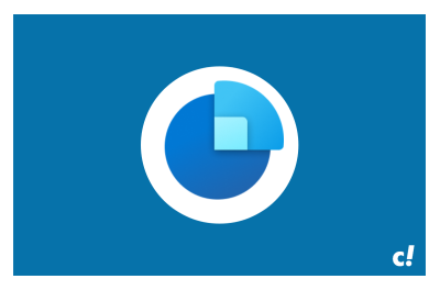 Microsoft Dynamics 365 Sales Logo auf blauem Hintergrund Neue-features-dynamics-365-sales