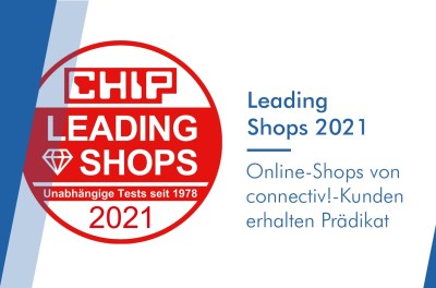 Online-Shops von connectiv!- Kunden erhalten das Prädikat "Leading Shop" Leading Shops 2021