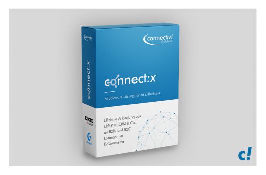 Bild mit Karton zur Middleware connect:x