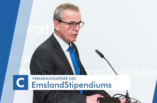 Hermann Silies bei der Verleihungsfeier