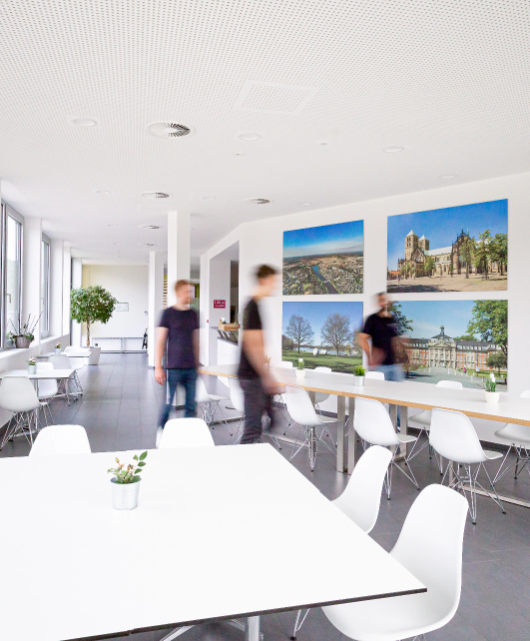 Sozialraum im Büro Münster