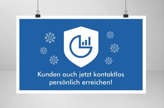 Kunden auch jetzt kontaktlos persönlich erreichen