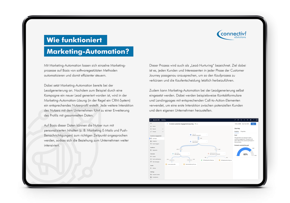 Vorschau Whitepaper zum Thema Marketing Automation