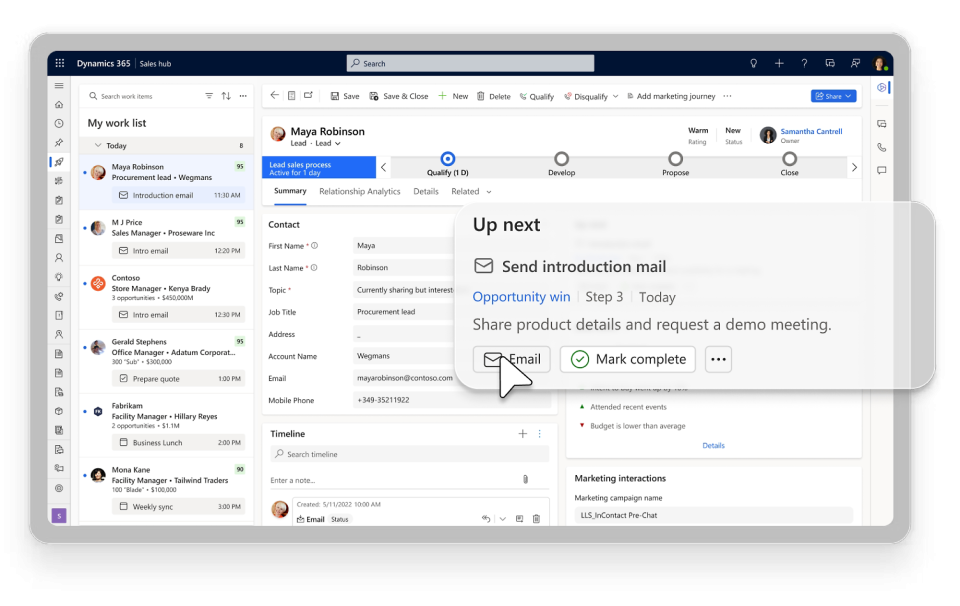 Copilot in Dynamics 365 Sales