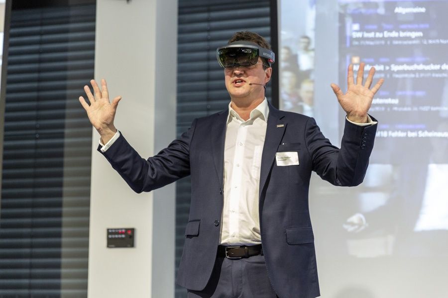 Auf dem Podium Auf dem Podium